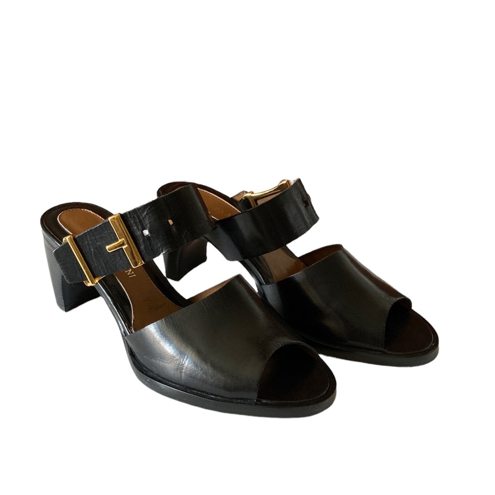 Enzo Angiolini Black Sandals